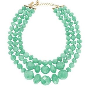 Coming soon - KATE SPADE Mint Faceted Necklace